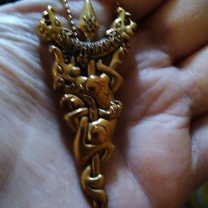 Dryad Designs bronze Fenris pendant